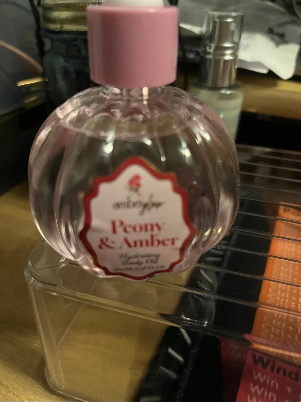 Peony & Amber Moisturizing Body Lotion & Hand Cream - Pink